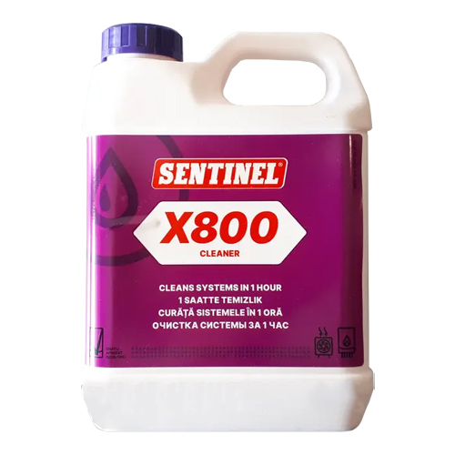 Рідина для силової очистки  сильно забруднених систем опалення Sentinel X800_1
