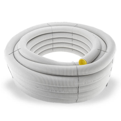 VAZ-B75 Гнучка труба 75 62 мм, сіра  L=40 м VAZ-B75 Гнучка труба 75 62 мм, сіра  L=40 м