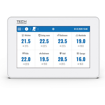 Панель управління TECH EU-M-12 біла