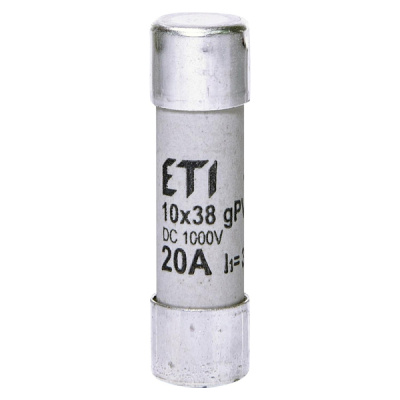 Запобіжник Altek CH 10х38 gPV 20A 1000V (30kA)