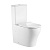Q-TAP Унітаз підлоговий Virgo Ultra Quiet, сид Slim Duroplast 660x360x855mm WHITE