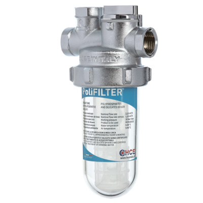 Poli FILTER поліфосфатно-силікатний дозатор 1 2 РВ з байпасом Poli FILTER поліфосфатно-силікатний дозатор 1 2 РВ з байпасом