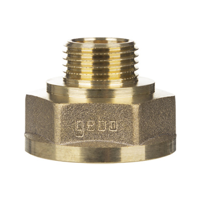 GEBO Перехідник редукційний шестигранний 3 8 x 1 2 ВЗ латунь