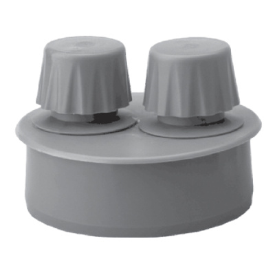 MAGNAPLAST Повітряний клапан 110 сірого кольору MAGNAPLAST Повітряний клапан 110 сірого кольору