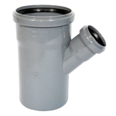 MAGNAPLAST Трійник 50 40 45° сірого кольору MAGNAPLAST Трійник 50 40 45° сірого кольору