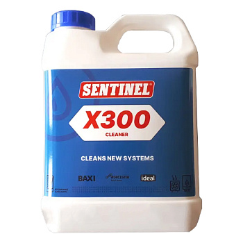 Рідина для очистки нових систем опалення після монтажу Sentinel X300