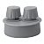 MAGNAPLAST Повітряний клапан 110 сірого кольору