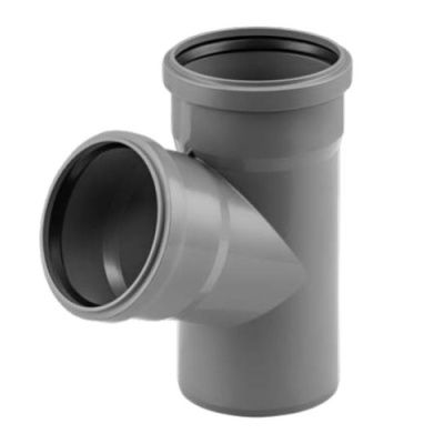 MAGNAPLAST Трійник 50 50 67° сірого кольору MAGNAPLAST Трійник 50 50 67° сірого кольору