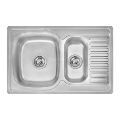 Мойка Imperial 7850 (0.8мм) Satin подвійна