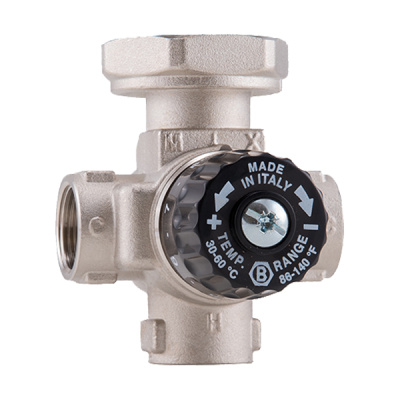 630A20N001 Нікельований 4-ходовий термозмішувальний клапан 630A20N001 Нікельований 4-ходовий термозмішувальний клапан