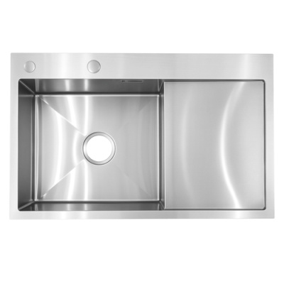 VENTA Мийка для кухні інтегрована, дозатор для мила, 780x480  тов. 3,0 1,0мм., Brushed BVM7848