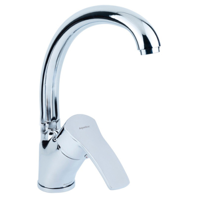 Aquatica Змішувач ML-4B441C Ø40 для кухні гусак ухо лат.шток на гайці