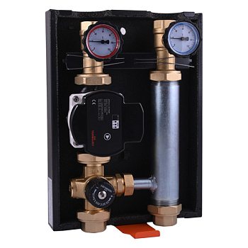 Termojet НГ-46 (26) Насосна група з термокраном 25-55 1 ВР без теплоізоляції без насоса