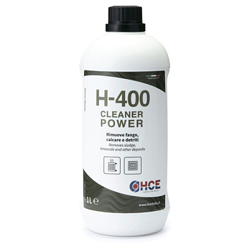 H400 Cleaner Power Restoring хімічний кондиціонер від мулу, вапняку і сміття