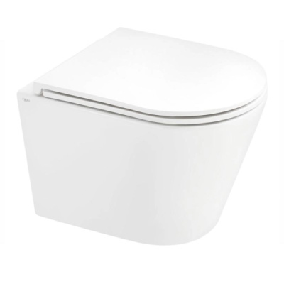 Q-TAP Унітаз підвісний Scorpio Ultra Quiet, сидіння Slim Dur Soft-cl Quick rel 515x355x365 WHITE
