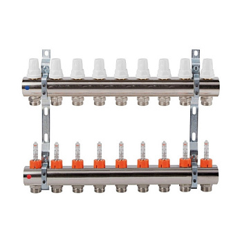 Колектор з витратоміравми Icma