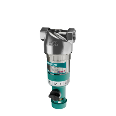 HURACLEAN напівавтоматичний фільтр механічного очищення для питної води 1 РВ з манометром_2