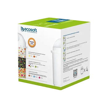 Ecosoft Компл.картриждів 3+1 для фільтра-глечика Покращений Наша Вода_2