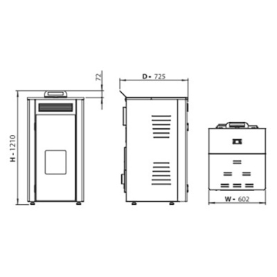 IFYIL Troy Plus Hydro Pellet Stove(6)