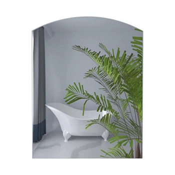 Дзеркало настінне прямокутне Wieza з дугоподібним верхом 455х590мм Lidz