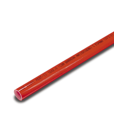 Труба для теплої підлоги BLANSOL PERT-II 16x2,0 мм з кисневим бар’єром, red