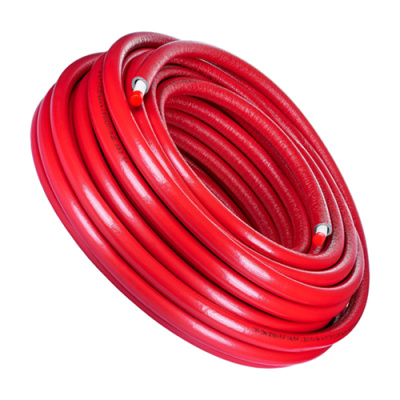 Труба мет.пласт. ізольована 9 мм Comap 20 х 2 червона