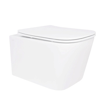 Q-TAP Унітаз підвісний Crow Ultra Quiet, сид.Slim Dur Soft-close Quick release 520 360 290mm WHITE