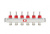 Колектор з нерж. сталі з витратомірами на 10 виходів 1x3 4 Itap