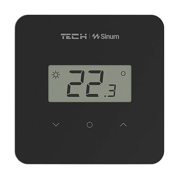 Дротовий терморегулятор SINUM R-S2 чорний