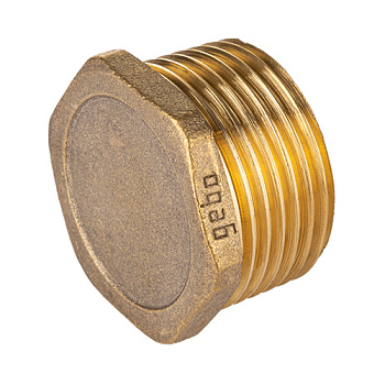 GEBO Заглушка 3 8 3Р латунь