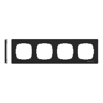 Скляна рамка SINUM FG-04 чорна