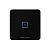 Однополюсний скляний сенсорний вимикач SINUM WS-01m чорний