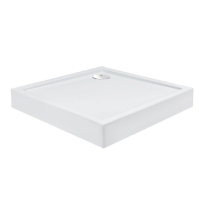 Q-TAP Душовий піддон TERN 309912C, квадратний, 90x90х12, акрил + сифон 90мм