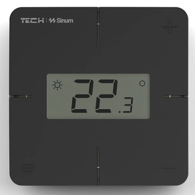 Дротовий терморегулятор SINUM R-S1 чорний