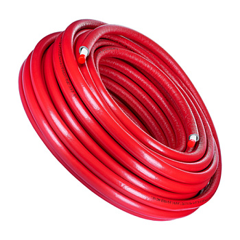 Труба мет.пласт. ізольована 9 мм Comap 20 х 2 червона